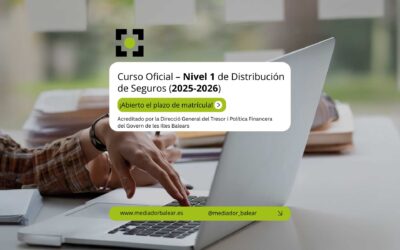 ¡ABIERTO EL PLAZO DE MATRÍCULA!Curso Oficial – Nivel 1 de Distribución de Seguros (2025‐2026)
